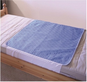 Washable Bed Pad - Blue with Tuck Flaps Continence Care > Washable > Bed & Chair Pads