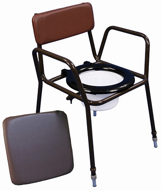 Norfolk Height Adjustable Commode Chair Around the Home > Shower Chairs & Commodes