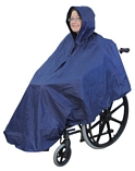 Wheelchair Poncho - Blue