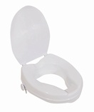 Raised Toilet Seat with Lid - 2 Sizes